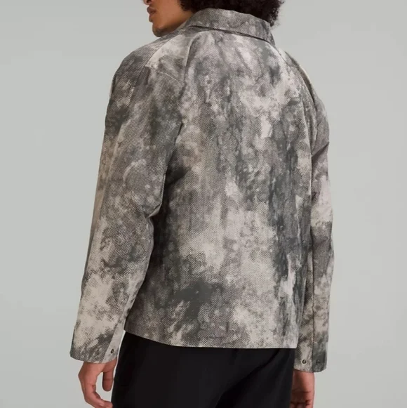 Lululemon LAB Lightweight Jacquard Jacket Apparition Jacquard Riverstone Size S. - Picture 5 of 13